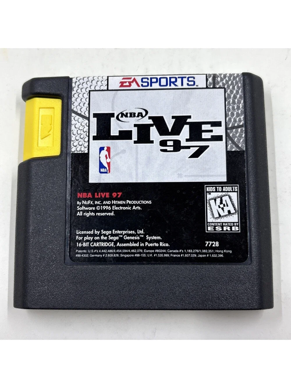 NBA Live 97 (Sega Genesis) Cartridge only - Tested